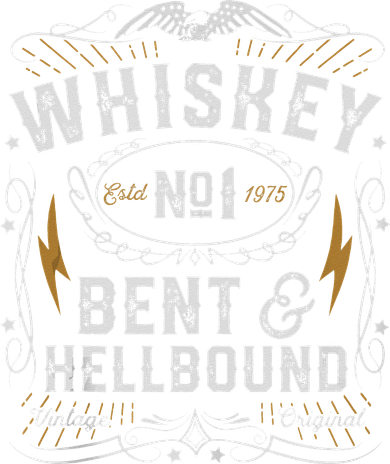 Whiskey Bent And Hellbound Country Music Biker Bourbon Gift Women's Sweatshirt
