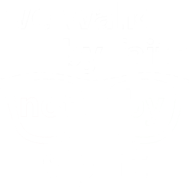Walk By Faith Not By Sight Christian Kids Hoodie