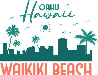 Waikiki Beach Mousepad