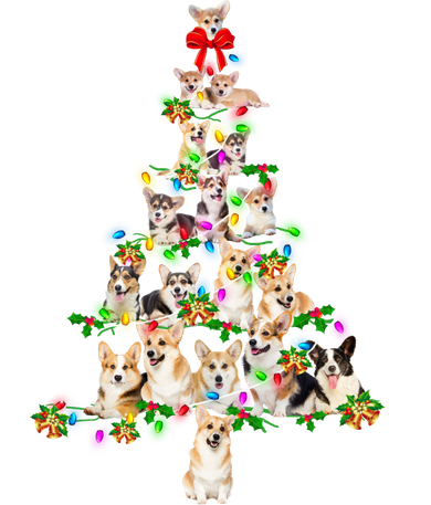 Welsh Corgi Christmas Tree Xgiftmas Gift Cool Gift Toddler T-Shirt