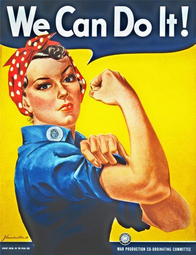 We Can Do It! Rosie Roosevelt Toddler Long Sleeve