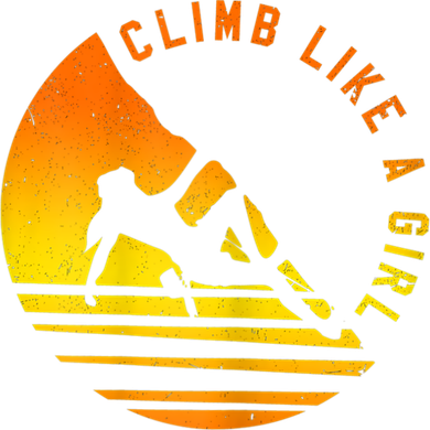 Womens Climb Like A Girl Climbing Bouldering Women's Tank Top