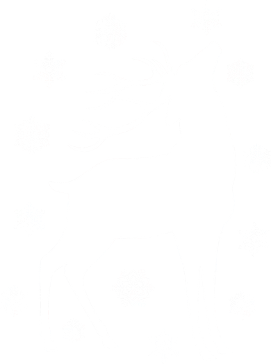 Winter Reindeer Ornament