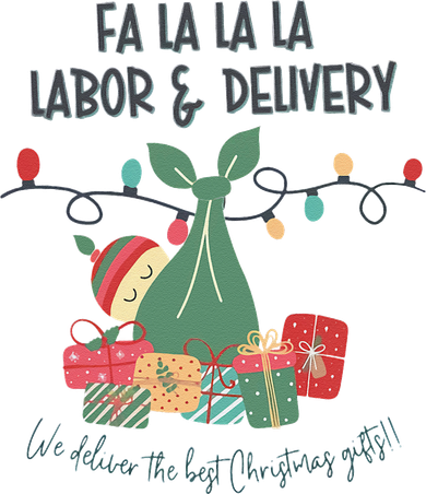 We Deliver The Best Presents Labor And Delivery Rn Christmas Baby Bodysuit