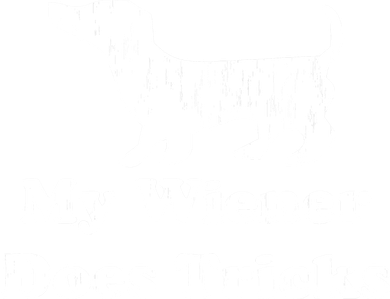 My Wiener Does Tricks Women's V-Neck T-Shirt