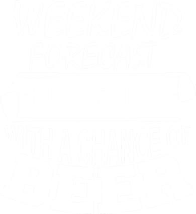 Weekend Forecast Golfing With A Side Of Beer Coaster