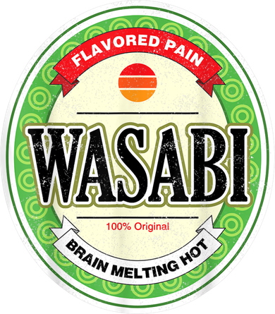 Wasabi Funny Japanese Sushi Condiment Halloween Costume Baby Bodysuit