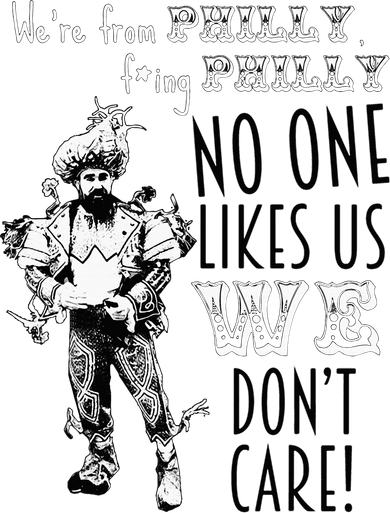 Were From P.H.I.L.L.Y No One Likes Us We Dont Care Ornament