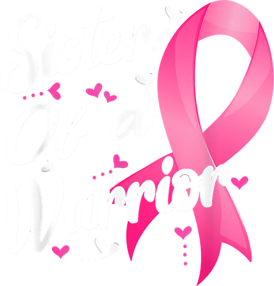 Womens Fighter Sister Of A Warrior Breast Cancer Fighting Toddler Hoodie