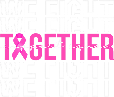 We Fight Together Breast Cancer Awareness Support Squad Backpack