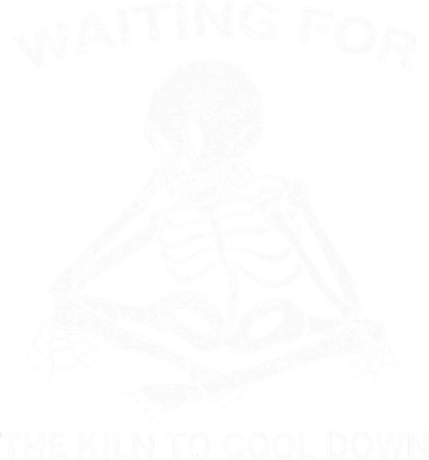 Waiting for the Kiln To Cool Down Pottery Kids Hoodie