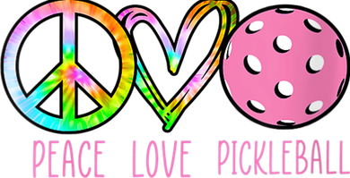 WoM.e.ns Girls Pickleball Shirts Retired Ladies Peace Love Pickleball V-Neck Button