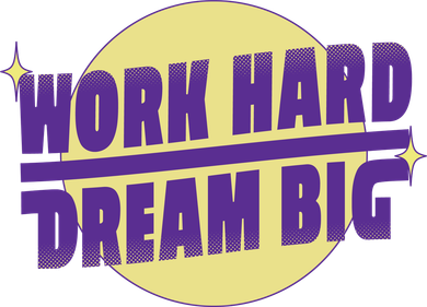Work Hard Dream Big Kids Long Sleeve Shirt