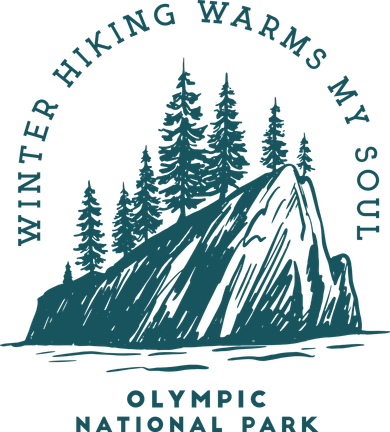 Winter Hiking Warms My Soul Washington State Tote Bag