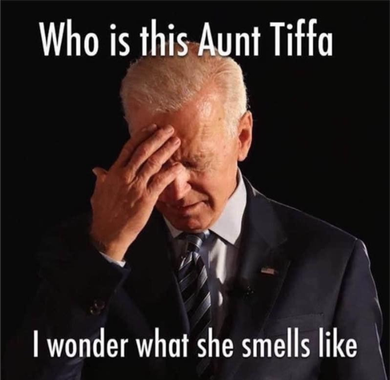 Who is Aunt Tiffa Joe Biden Funny Meme Hat