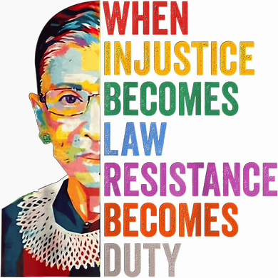 When Injustice Becomes Law Resistance Becomes Duty Women's T-Shirt