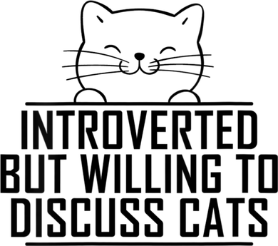 Womens Introverted But Willing To Discuss Cats Vintage Introvert Baby Bodysuit
