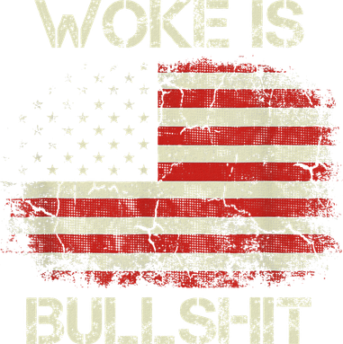 Woke Is Bullshit Coaster