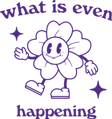 What Is Even Happening Retro Cartoon Kids T-Shirt