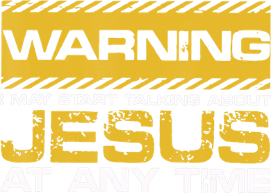 Warning I May Start Talking About Jesus Christian Jesus Hooded Wearable Blanket