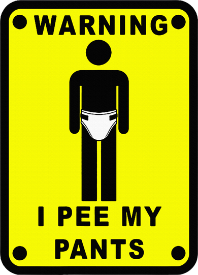Warning I Pee My Pants Women's Sweatshirt