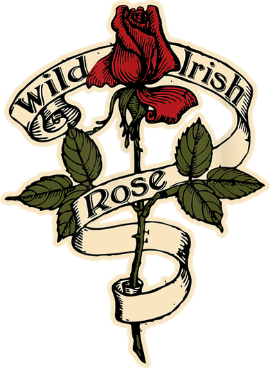 Wild Irish Rose for St. Patrick's Day Mousepad