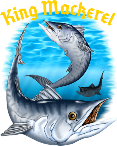 Wildlife - King Mackerel Fish Bucket Hat