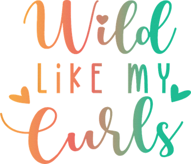 Wild Like My Curls Funny Curly Hair Le Tie Dye Toddler Long Sleeve