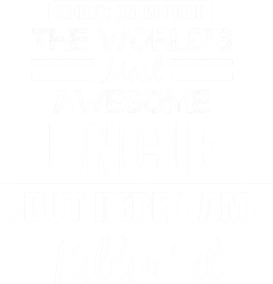 World's Most Awesome Uncle Toddler Hoodie