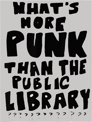WhatS More Punk Than The Public Library Funny Book Lover Toddler Hoodie