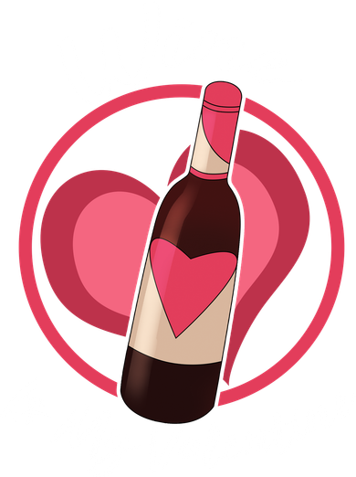 Wine is My Valentine Funny Valentine's Day Toddler T-Shirt