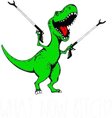 What Now Bitch Funny T Rex Dinosaur Hat