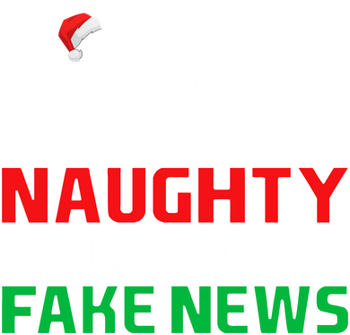 Dear Santa I Wasn't Naughty That Was Fake News Doggie Tank