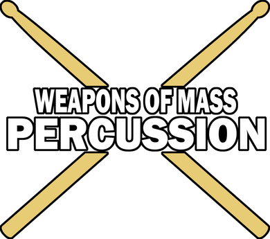 Weapons of Mass Percussion Funny Drummer Mousepad