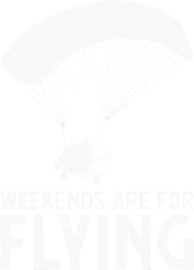 Weekends PPC Flying Powered Parachute Hoodie