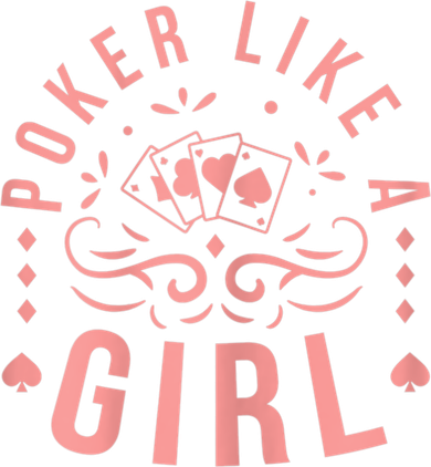 Womens Poker Like A Girl Funny Casino Gambling Tote Bag