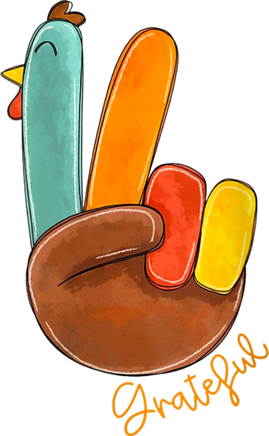Womens Peace Love Turkey Grateful Turkey Hand Sign Thanksgiving Tote Bag