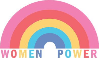 Women Power Rainbow Tank Top