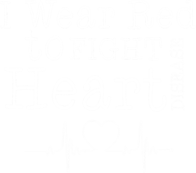 I Wear To Fight Heart Disease Bucket Hat