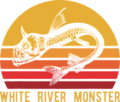 White River Monster Arkansas Cryptid Horned Fish Women's Sweatshirt
