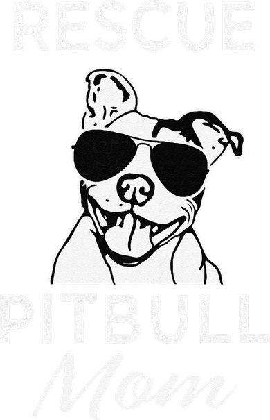 Womens Rescue Pitbull Dog Mom Funny Cute Womens Toddler Hoodie
