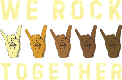 We Rock Together Kids Long Sleeve Shirt