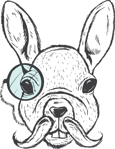 White Rabbit Doggie Tank