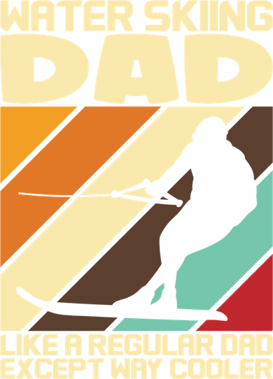 Water Ski Fans Water Skiing Dad Gift Santa Hat