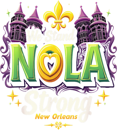 We Stand Nola Strong New Orleans Traveling Lovers Costume Women's Tank Top