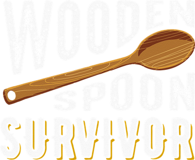 Wooden Spoon Survivor Champion Funny Gift Toddler Hoodie