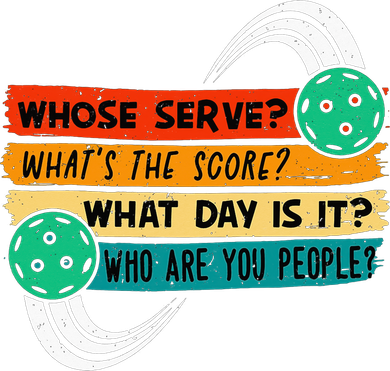 Whose Serve Who Are You People Pickleball Player Women's Long Sleeve Shirt