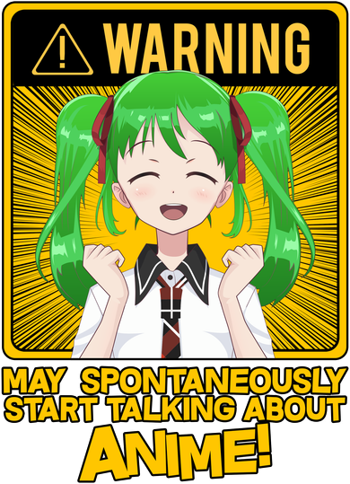 Warning May Spontaneously Start Talking About Anime Golf Towel