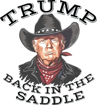 Western Trump Cowboy Kids T-Shirt