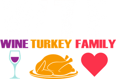 WTF Wine Turkey Family Thanksgiving Beanie